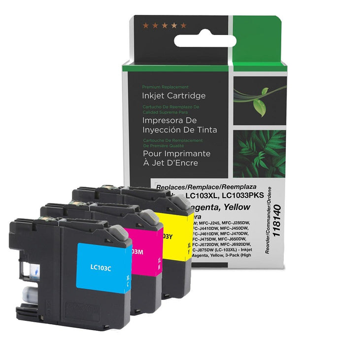 Inkjet Cartridge-Brother Lc1033Pks Compatible Colour