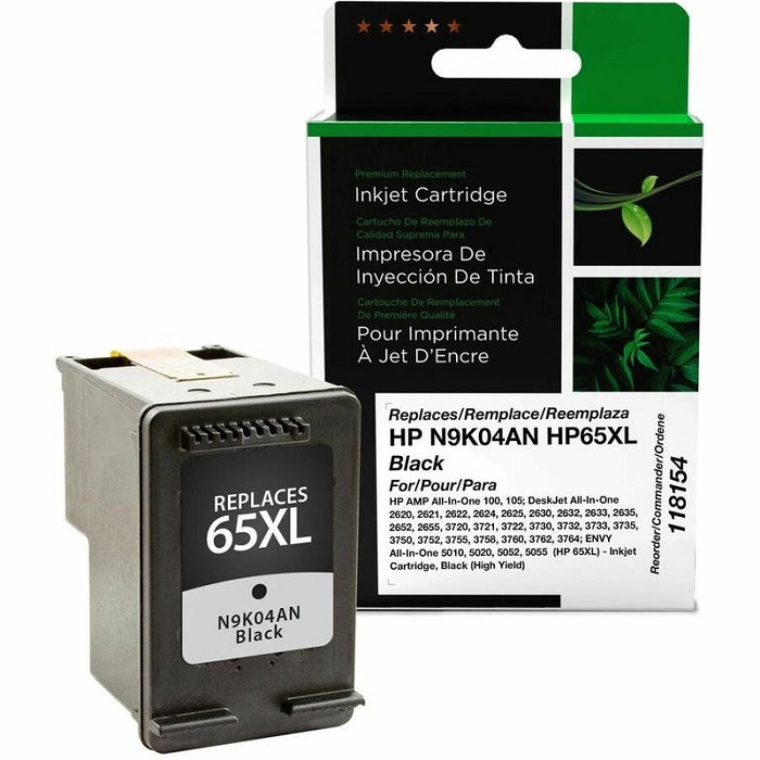 Inkjet Cartridge-Hp #65Xl N9K04 Compatible Black