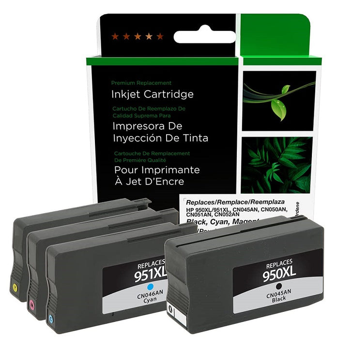 Inkjet Cartridge-Hp #950/951Xl Compatible Combo Pack