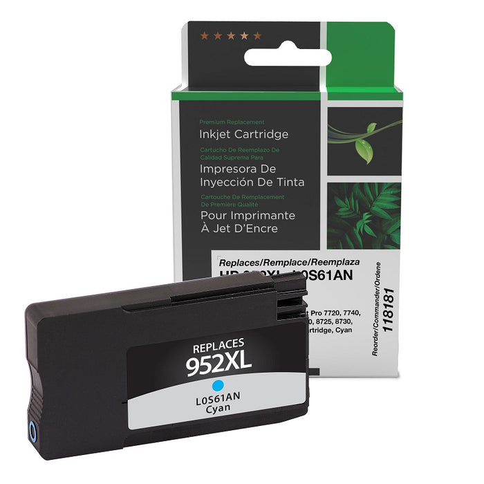 Inkjet Cartridge-Hp #952Xl L0S61 Compatible Cyan
