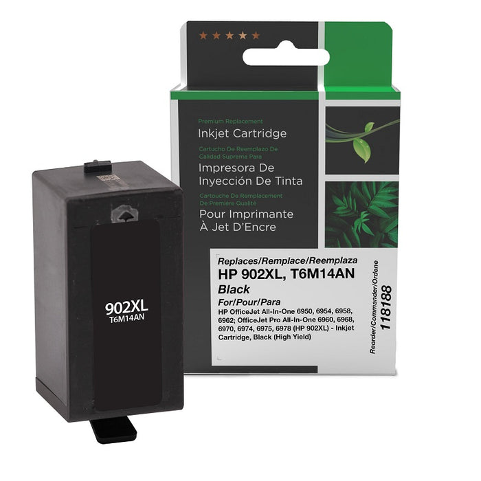 Inkjet Cartridge-Hp #902Xl T6M14 Compatible Black