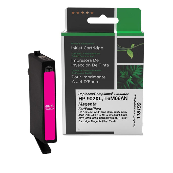 Inkjet Cartridge-Hp #902Xl T6M06 Compatible Magenta