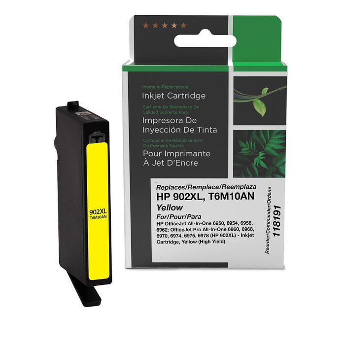 Inkjet Cartridge-Hp #902Xl T6M10 Compatible Yellow