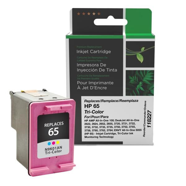 Inkjet Cartridge-Hp #65 N9K01 Compatible Colour