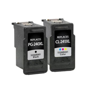Inkjet Cartridge-Canon #240Xl/241Xl 5206B020 Compat Combo Pk