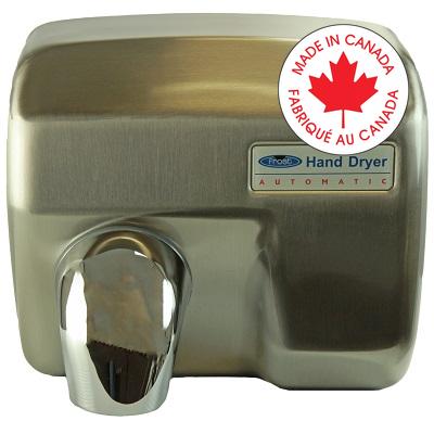 Hand Dryer-Frost, Automatic 220 Volts, Stainless Steel