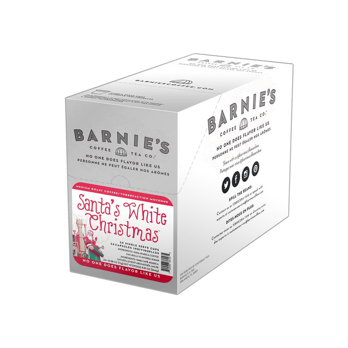 Coffee-K Cup Barnie'S Santas White Christmas Medium Roast
