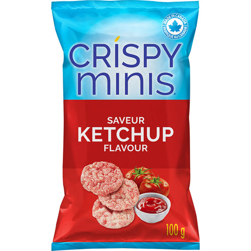 Quaker Crispy Minis Gluten-Free Rice Cakes Ketchup 100 g