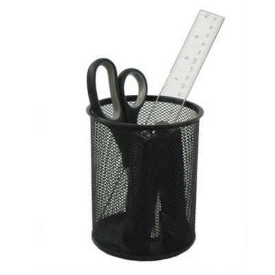 Pencil Cup-Mesh Jumbo Black