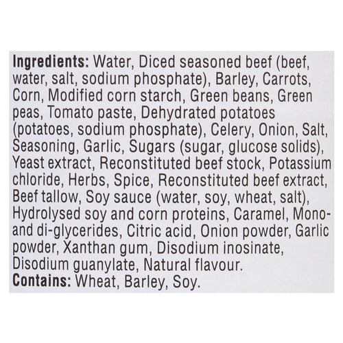 Tim Hortons Canned Soup Beef Barley + Vegetables 540 ml
