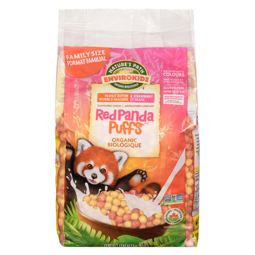 Nature's Path Organic Puffs Cereal Peanut Butter & Strawberry 650 g