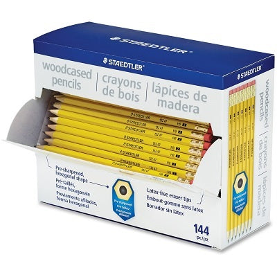 Pencils-Staedtler Class Pack No.2 Hb, 144/Box -Sub 13246C144