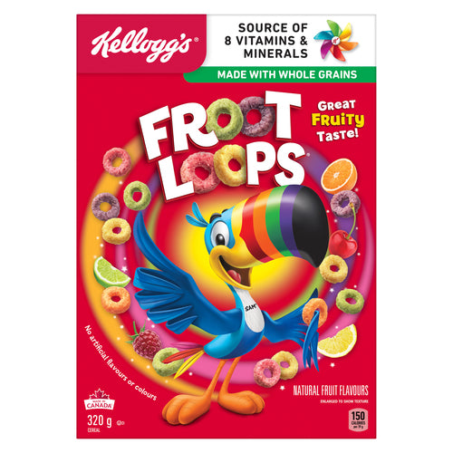 Kelloggs Froot Loops Cereal 320 g