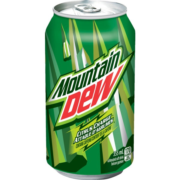 Pop-Mountain Dew 355Ml 12/Ct