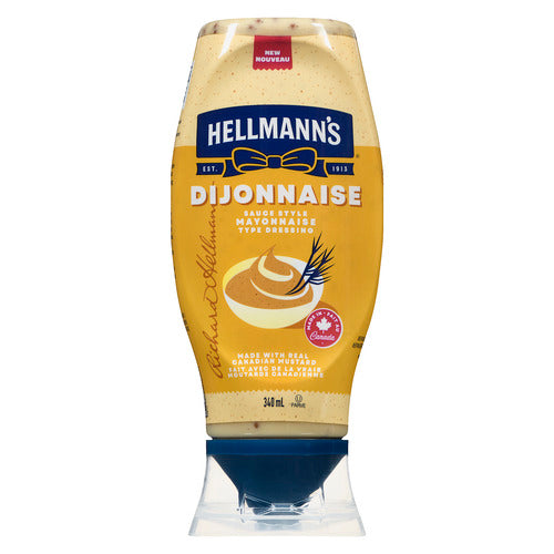 Hellmann's Mayonnaise Type Dressing Dijonnaise 340 ml