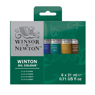 Paint-Oil, Winton 6 X 21Ml. Tubes