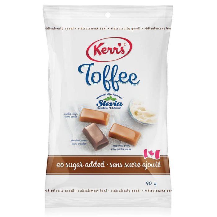 Candy-Kerr'S No Sugar W/ Stevia Assorted Toffee 90G