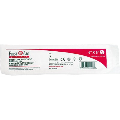 Compress-6" X 6" Sterile Pressure Bandage