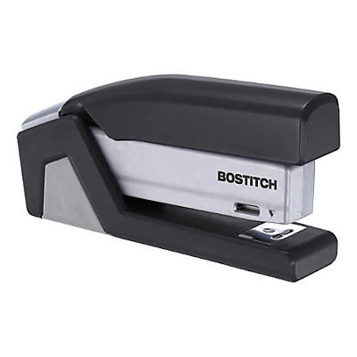 Stapler-Bostitch Injoy 20  Half Strip, Black/Grey -01504