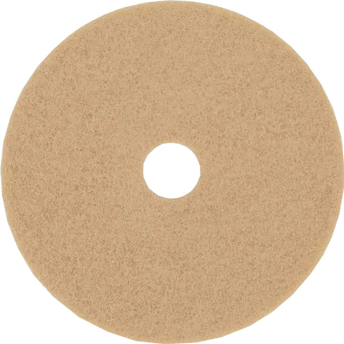 Floor Pad-Burnish 3400, 19" Tan