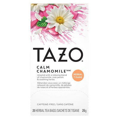 Tea Bags-Tazo Calm Chamomile 20/Box