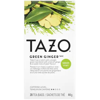 Tea Bags-Tazo Green Ginger 20/Bx