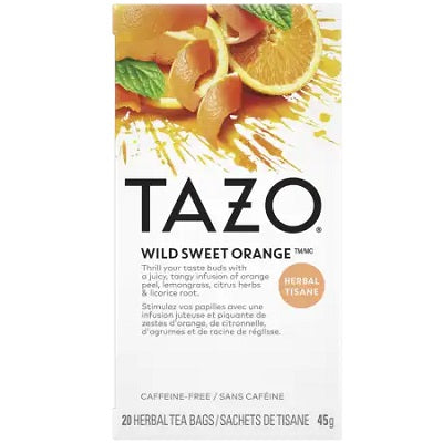 Tea Bags-Tazo Wild Sweet Orange 20/Bx