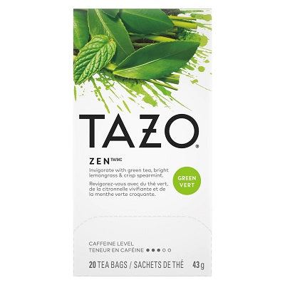 Tea Bags-Tazo Zen Green Tea 20/Box