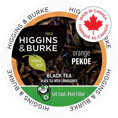Tea-K-Cup Higgins&Burke Loose Leaf Orange Pekoe 24/Box