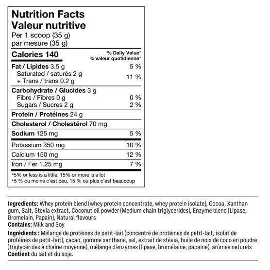 Leanfit Whey Protein, Chocolate, 2 kg