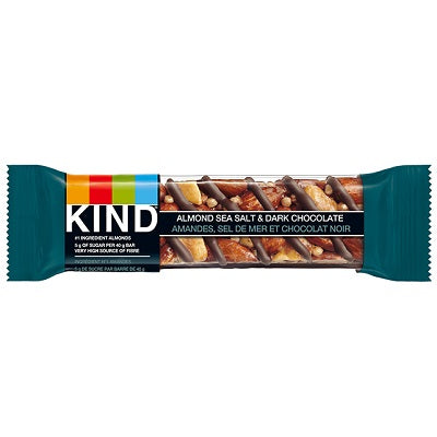 Snack Bar-Kind Nuts, Sea Salt & Dark Chocolate 40G (17269)