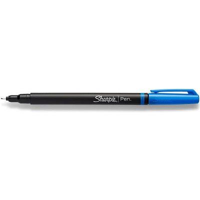 Pen-Porous, Sharpie Fine Blue 12/Bx