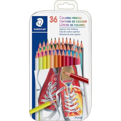 Pencils-Coloured, Staedtler, 36/Set