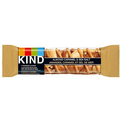 Snack Bar-Kind Almond, Caramel & Sea Salt 12 X 40G. (18691)