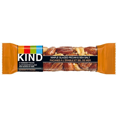 Snack Bar-Kind Maple Glazed Pecan & Sea Salt 12 X 40G(18692)