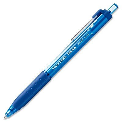 Pen-Retractable, Inkjoy 300Rt Ballpoint, 1.0Mm Blue 12/Bx