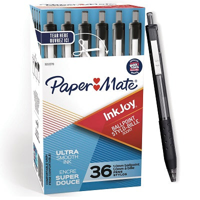 Pen-Retractable, Inkjoy 300Rt Ballpoint 1.0Mm, Black 36/Box