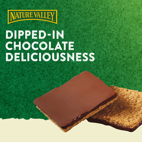 Nature Valley Granola Bars Crunchy Dipped Chocolatey Oats Squares 132 g