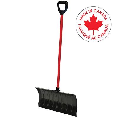 Shovel-Snow 21" Blade, Infinity Pusher Red/Black