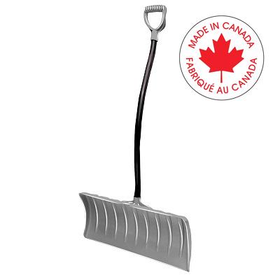 Shovel-Snow 26" Blade, Terra Ergo Pusher Grey/Black