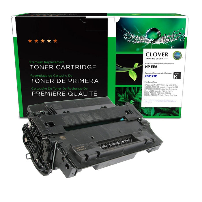 Laser Toner-Hp #55A Ce255A Black Clover Compatible