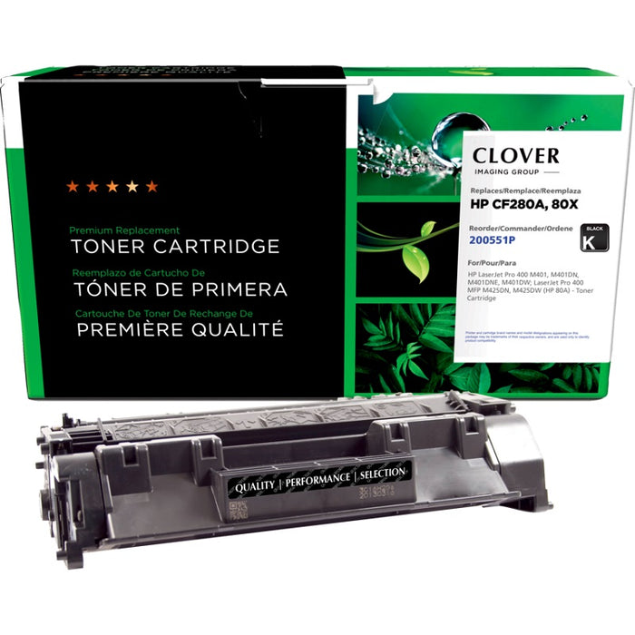 Laser Toner-Hp #80X Cf280X Compatible Black