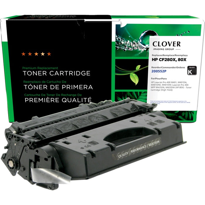 Laser Toner-Hp #80X Cf280X Black Compatible