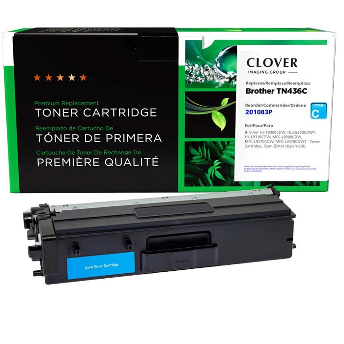 Laser Toner-Brother Tn436C Compatible Cyan