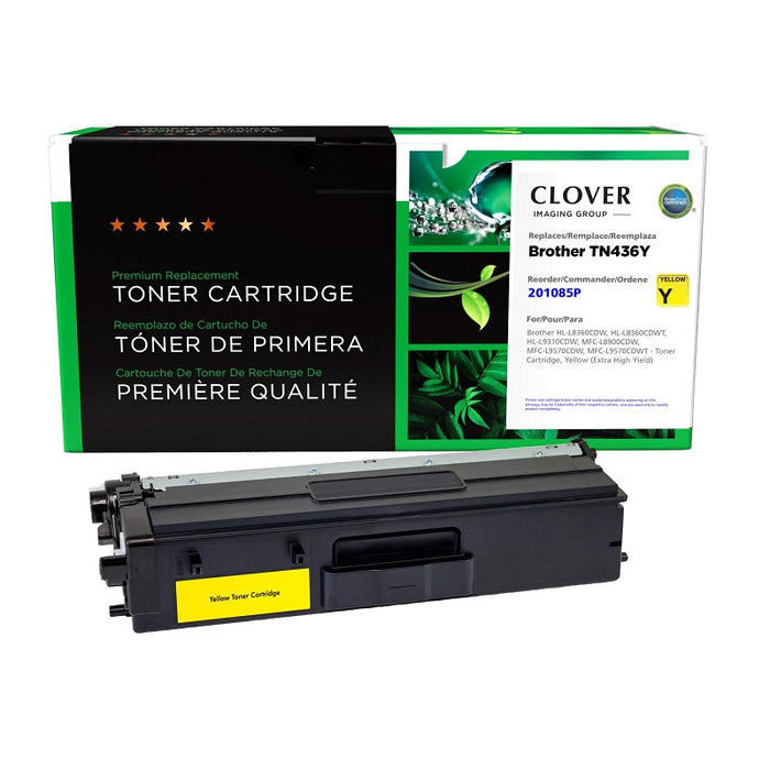 Laser Toner-Brother Tn436Y Compatible Yellow
