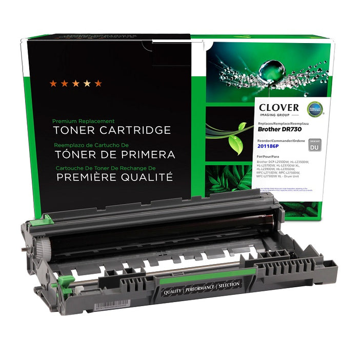 Drum Unit-Brother Dr730 Compatible Black