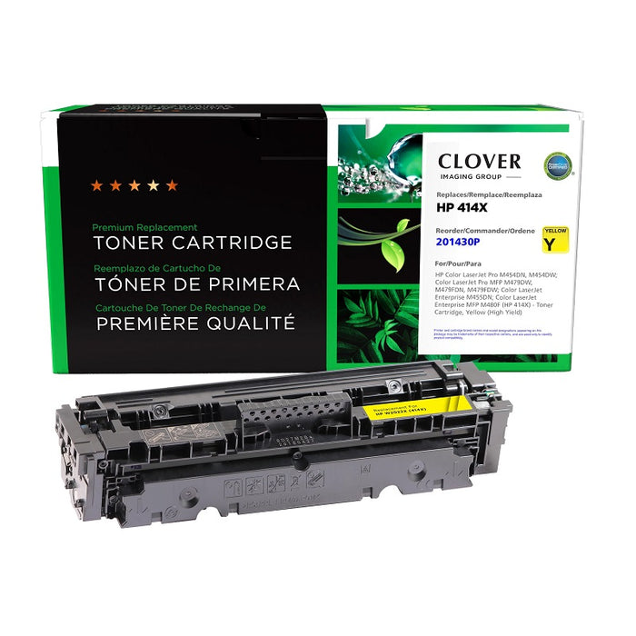 Laser Toner-Hp #414X W2022X Compatible Yellow