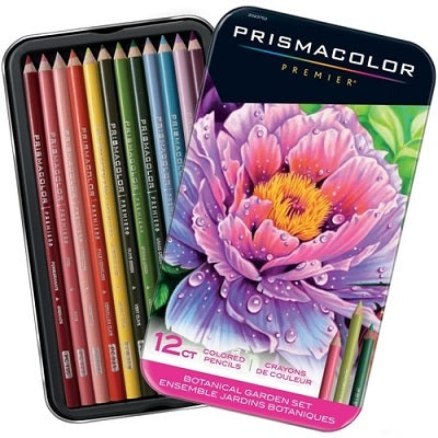 Pencils-Coloured, Prismacolor Premier, 12 Botanical