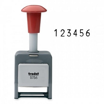 Numbering Machine-6 Wheel Gothic Tr-6   --27113