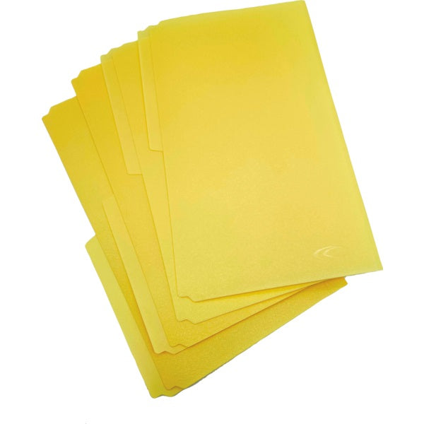 File Folder-Legal, Poly 1/2 Cut, Manila 12/Pk